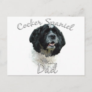 Cocker Spaniel Dad 2 Postcard
