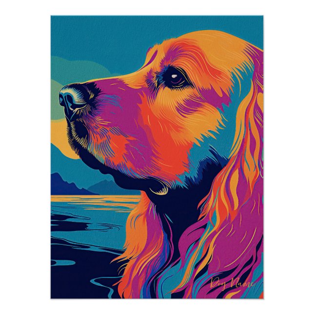 Cocker Spaniel Dog 003 - Bruno Pokopen Poster (Front)