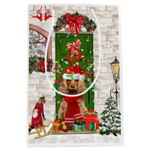 Cocker Spaniel Dog Christmas Gift Bag