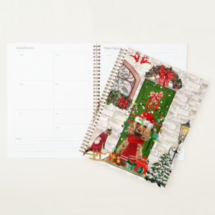 Cocker Spaniel Dog Christmas Gift Bag Planner