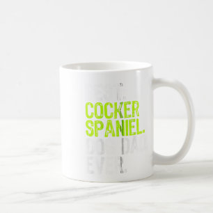 Cocker Spaniel Dog Dad Fathers Day Dog Lovers Zip Coffee Mug