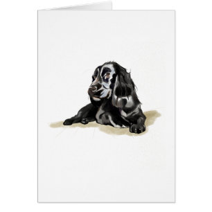 Cocker Spaniel Dog Lover Postcard Gift