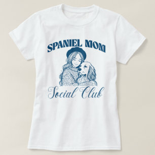 Cocker Spaniel Dog Mum Social Club Women T-Shirt