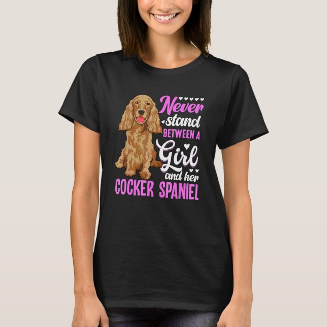Cocker Spaniel Dog Outfit  Cocker Spaniel 2 T-Shirt (Front)