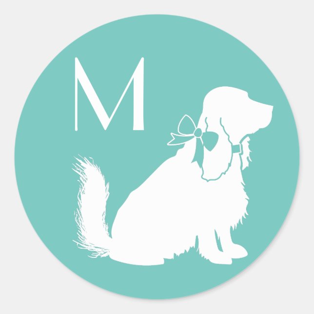 Cocker Spaniel Dog Puppy Classic Round Sticker (Front)