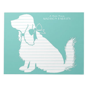 Cocker Spaniel Dog Puppy Notepad