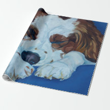 Cocker Spaniel Dog Wrapping Paper