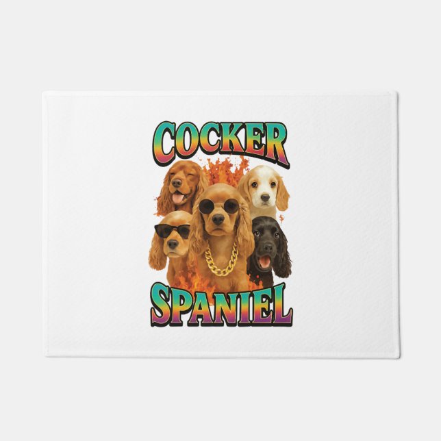 Cocker Spaniel  Doormat (Front)