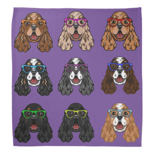 cocker spaniel bandanas
