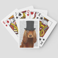 Cocker Spaniel, Formal Hound and Hat