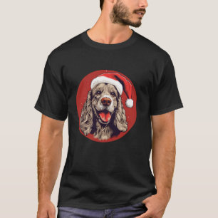 Cocker Spaniel Funny Xmas Mom Dad Gift Dog Lovers T-Shirt