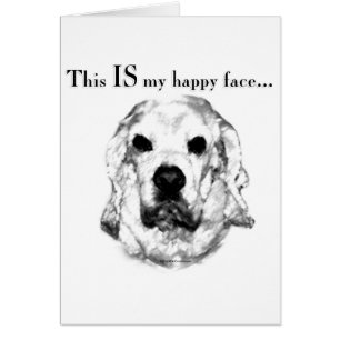 Cocker Spaniel Happy Face