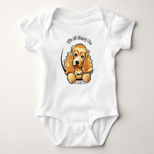 Cocker Spaniel IAAM Baby Bodysuit