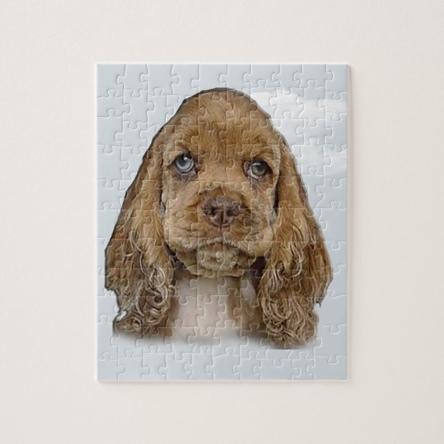 Cocker spaniel jigsaw puzzle (Vertical)