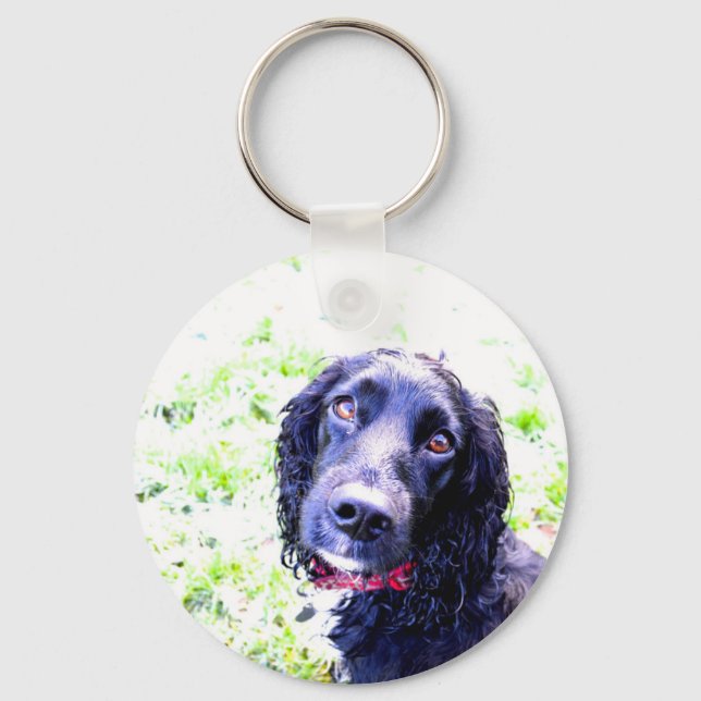 Cocker Spaniel Key Ring (Front)