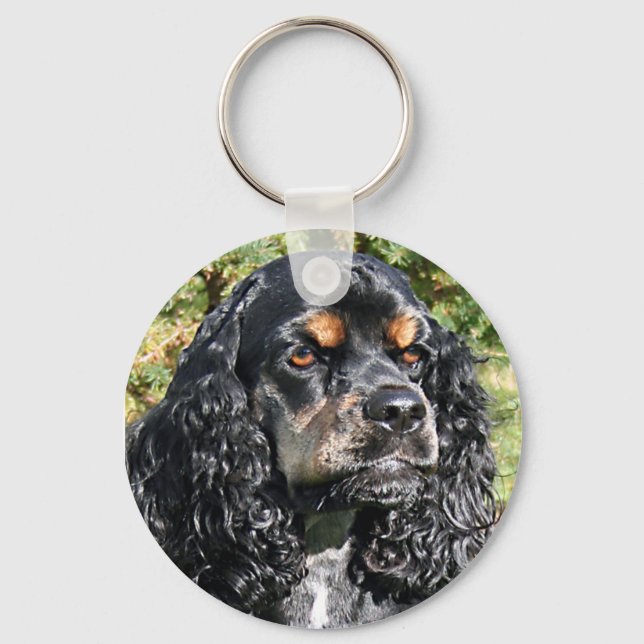 Cocker Spaniel Key Ring (Front)