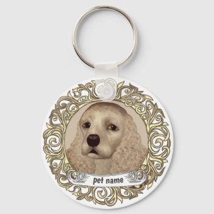 Cocker Spaniel  Key Ring