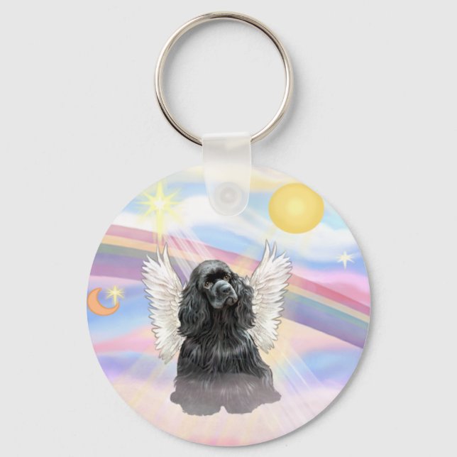 Cocker Spaniel Key Ring (Front)