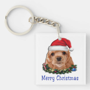 Cocker spaniel  keychain