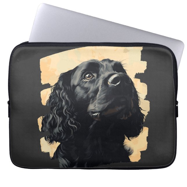 Cocker Spaniel  Laptop Sleeve (Front)