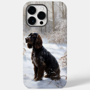Cocker Spaniel Let It Snow Christmas  Case-Mate iPhone 14 Pro Max Case