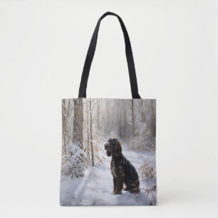 Cocker Spaniel Let It Snow Christmas Tote Bag