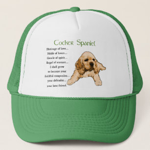 Cocker Spaniel Lovers Gifts Trucker Hat