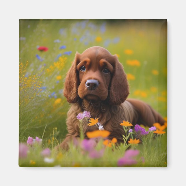 Cocker Spaniel Magnet (Front)
