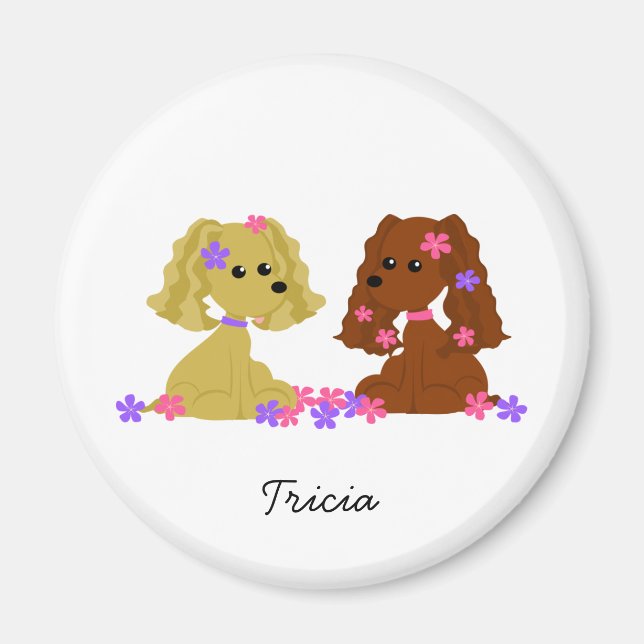 Cocker Spaniel Magnet (Front)