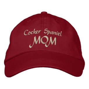 Cocker Spaniel  MOM Gifts Embroidered Hat