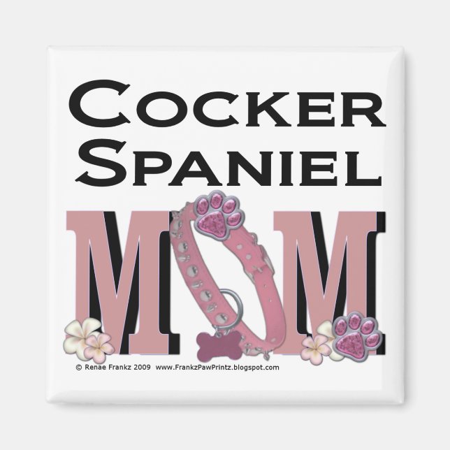 Cocker Spaniel MOM Magnet (Front)