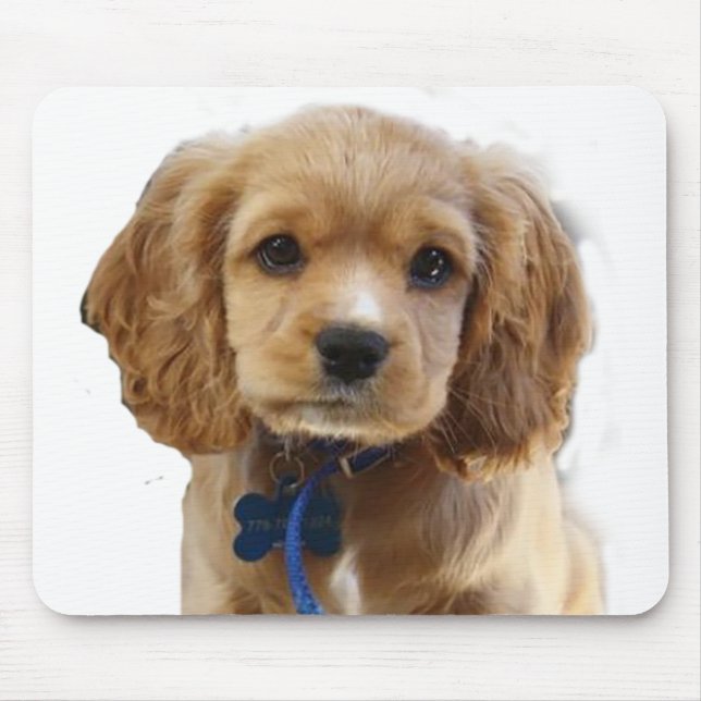 Cocker spaniel mouse pad (Front)