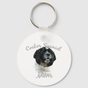 Cocker Spaniel Mum 2 Key Ring