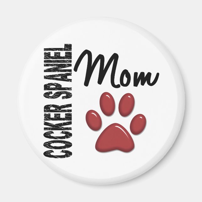 Cocker Spaniel Mum 2 Magnet (Front)