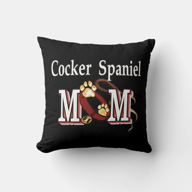 Cocker Spaniel Mum Gifts Cushion (Front)