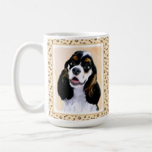 Cocker Spaniel (Parti) Painting - Original Dog Art Coffee Mug
