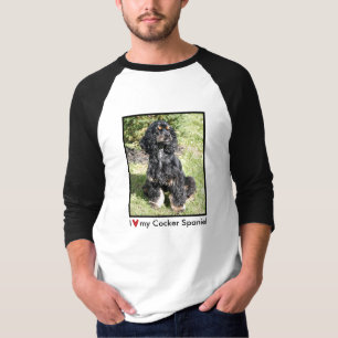 Cocker Spaniel Photo on Long Sleeve Shirt