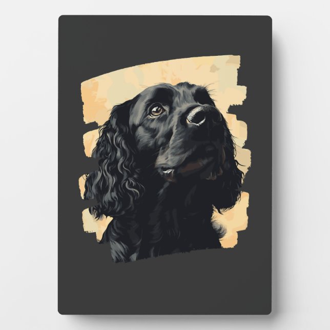 Cocker Spaniel  Plaque (Front)