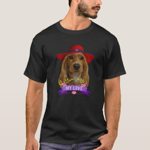 Cocker Spaniel Pop Art Love Cocker Spaniels Dad Mo T-Shirt