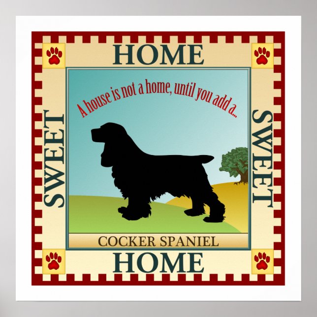Cocker Spaniel Poster (Front)