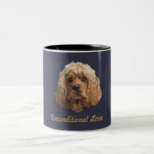 Cocker Spaniel products Two-Tone Coffee Mug