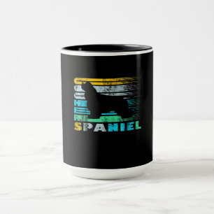 Cocker Spaniel Retro Black Cocker Spaniel Mug