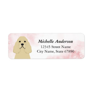 Cocker Spaniel Return Address Labels