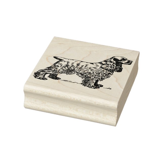 Cocker Spaniel Rubber Stamp (Stamp)