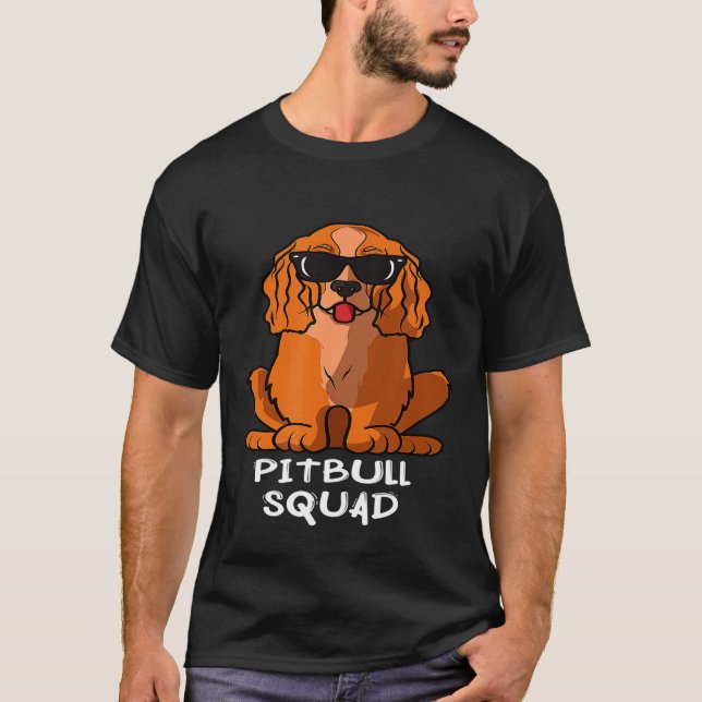 Cocker Spaniel Squad Funny Dog Love-R T-Shirt (Front)