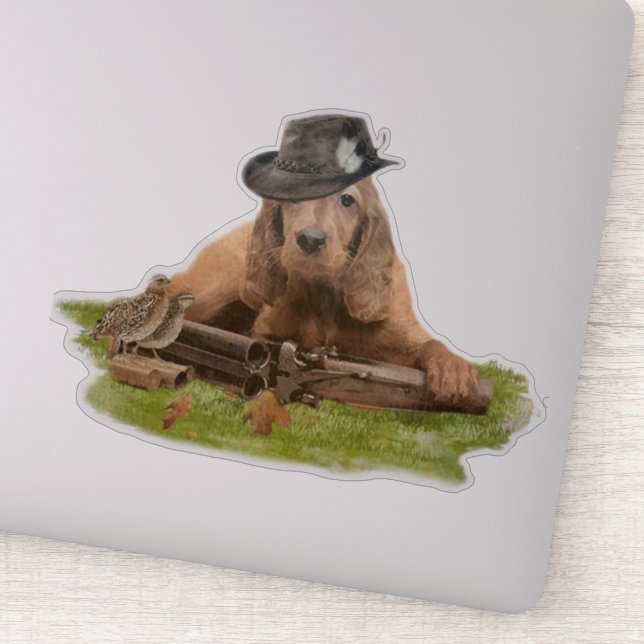 cocker spaniel sticker (Detail)