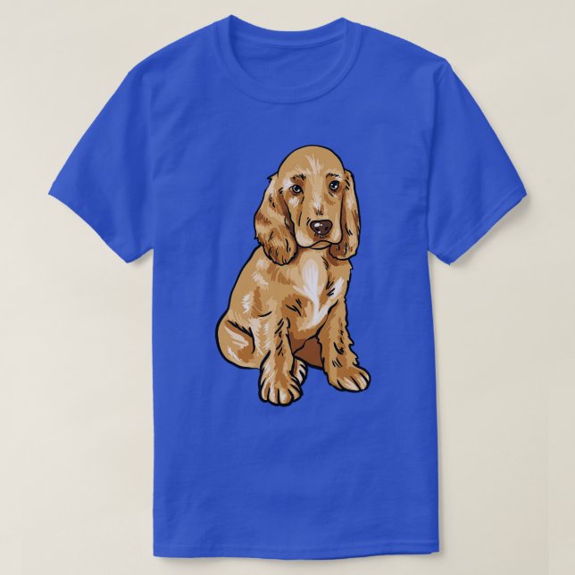 Cocker Spaniel T-Shirt (Design Front)