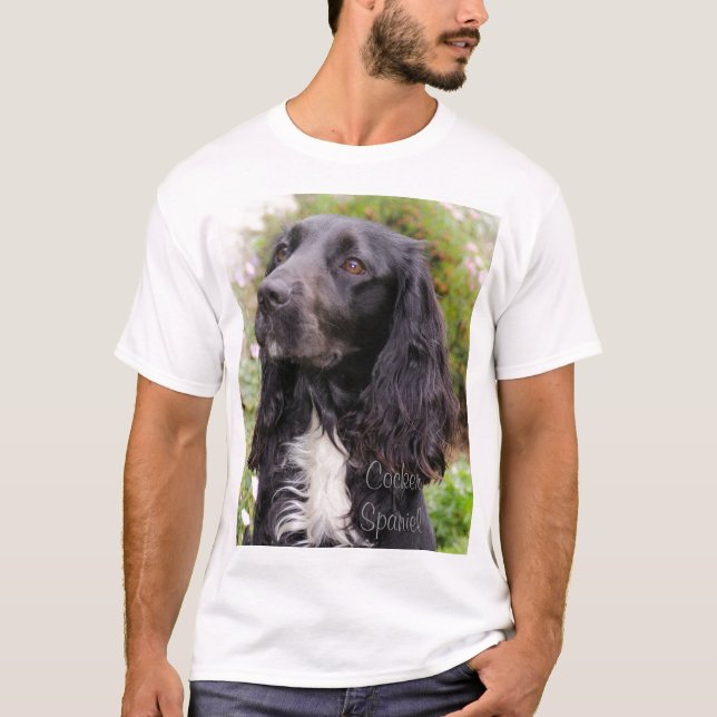 Cocker Spaniel T Shirt (Front)
