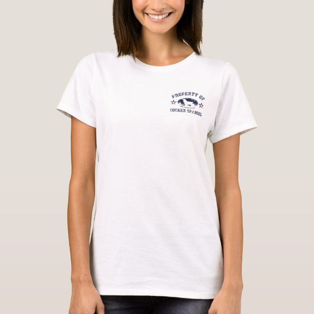 Cocker Spaniel T-Shirt (Front)