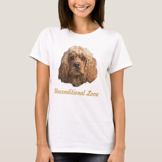 Cocker spaniel t-shirts (Front)
